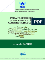 EDP - Etica Profesionala Si Transparenta in AP - SANDU1 PDF