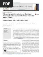 Chromatographic Determination of Clopidogrel Bisulfate Detection and Quantification of Counterfeit Plavix Tablets