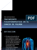 Tratamiento Fisioterapeutico en El Cancer de Pulmon