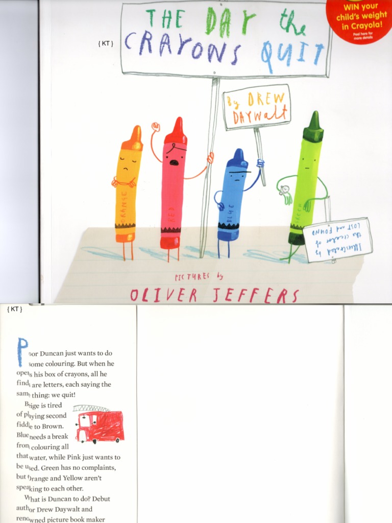 The Day The Crayons Quit PDF PDF