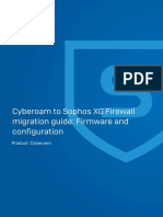 Cyberoam OS To Sophos Firewall OS Upgrade Guide