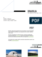 BRASILIA CITY Brazil - City Planning Con PDF