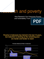 Research and Poverty: How Research Can Overcome Poverty and Vulnerability, From Birth To Old Age