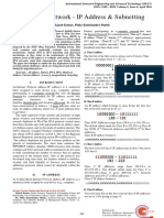 Computer Network - IP Address & Subnetting: Rajesh Kumar, Pinky Ramchandra Shinde