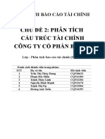 Phân Tích Báo Cáo Tài Chính