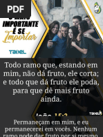 O importante é se importar