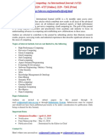 Advanced Computing: An International Journal (ACIJ)