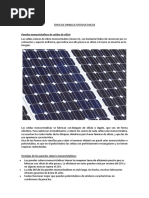 Tipos de Paneles Fotovoltaicos