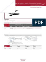 Nipper Technology - Air Nippers - Manual and Automatic Operation