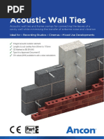 Anchors and Ties for Masonry Design | PDF | Masonry | Wall