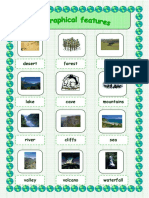 Geographical Features Picture Dictionary