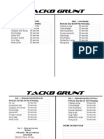 TACFIT KB Spetsnaz Grunt Calendar 4x7