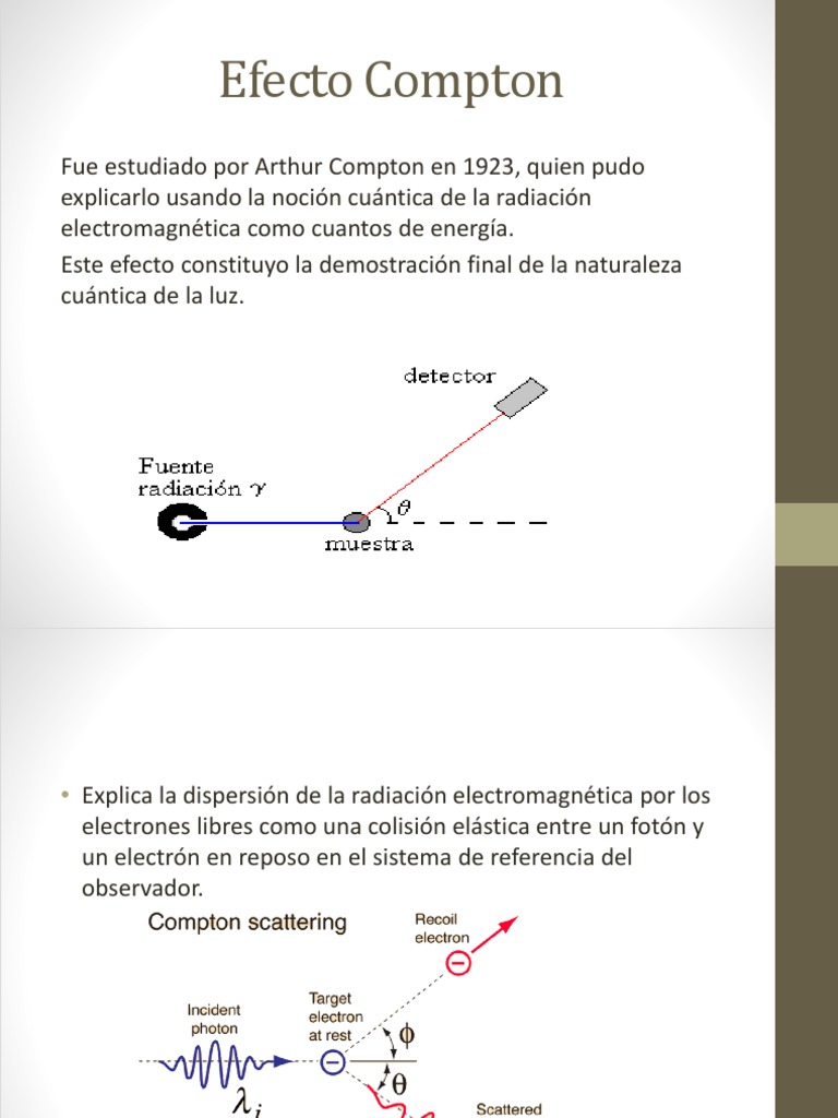 Retrodispersión de Rayos X PDF Física moderna Mecánica cuántica