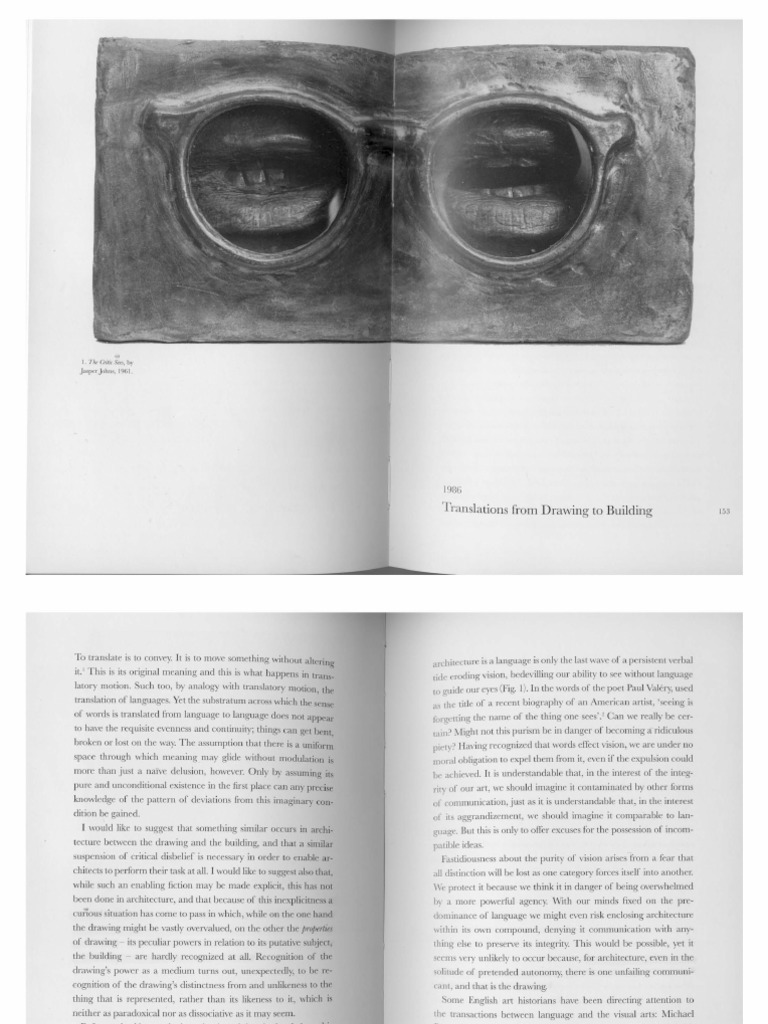Robin Evans 1997 Translations From Drawing To Building PDF Download