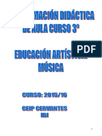 Programacion Musica Curso 3 2015-16