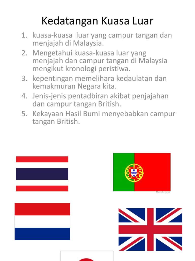 Sejarah Tahun 5 Kedatangan Kuasa Kuasa Luar Pdf
