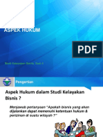 SKB Aspek Studi Kelayakan