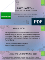 Cakti Happy +: "Happier and More Productive"