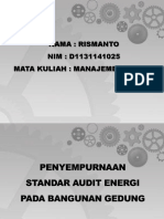 13.PENYEMPURNAAN STANDAR AUDIT ENERGI PADA BANGUNAN GEDUNG)(rismanto).pptx