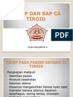 Askep Dan Sap CA Tiroid