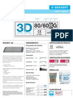 Especificaciones Dramix 3D
