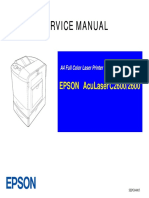 EPSON AcuLaser C2600 2600 PDF