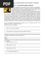 O Encontro Diário Com Deus