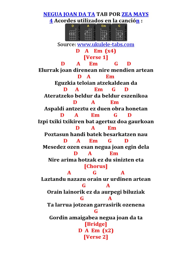 Negua Joan Da Ta Zea Mays Docx