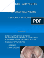 Chronic Laryngitis