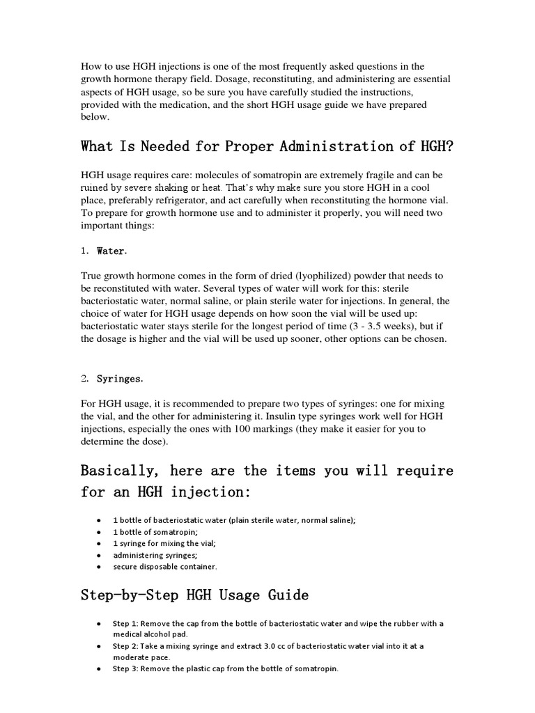 how to mix hgh with bac water What Is Bacteriostatic For Peptide Reconstitution? UMBRELLA Labs Bacteriostatic Water | Hospira Bac