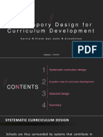 Contempory Design For Curriculum Development: Curtis R.Finch Dan John R.Crunkilton