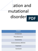 Mutation and Mutational Disorder PPT (1) Ty