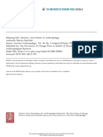 Debatingselfidentityandcultureinanthropology PDF