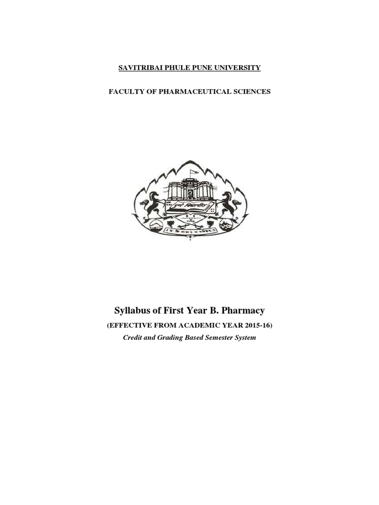B. Pharmacy First Year Syllabus Overview | PDF | Alkene | Medical ...