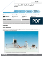 Viscosity Measurements With The Falling Ball Viscometer: (Item No.: P2140400)