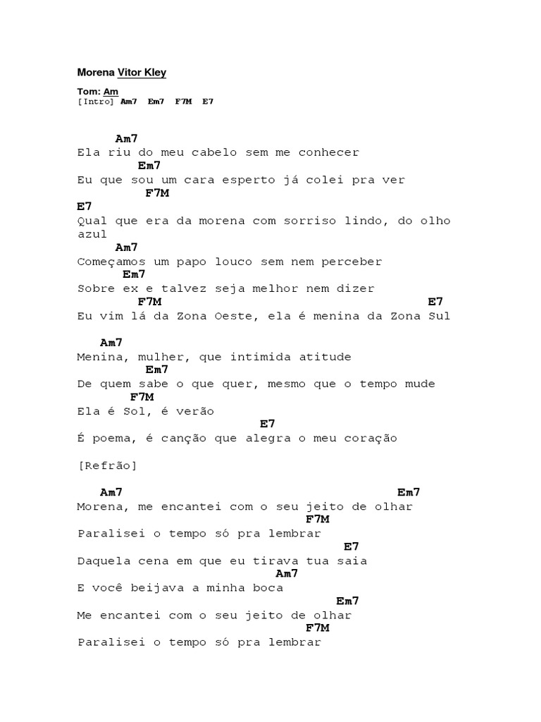 Morena Vitor Kley Docx Musica Gravada Musica Pop morena vitor kley docx musica gravada