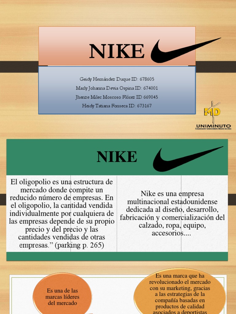 María Representar amante Nike | PDF | Nike | Business