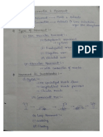 Locomotion and Movement - Skeletal System - Neela Bakore Mam Hand Written Notes