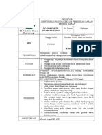 Spo Identifikasi Pemberian Darah