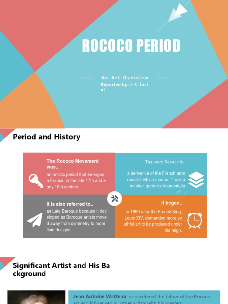 Rococo Period: - Anartoverview - Reported By: J. S. Just Ol | PDF ...
