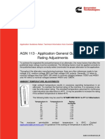 AGN 113 - Application General Guidance and Rating Adjustments