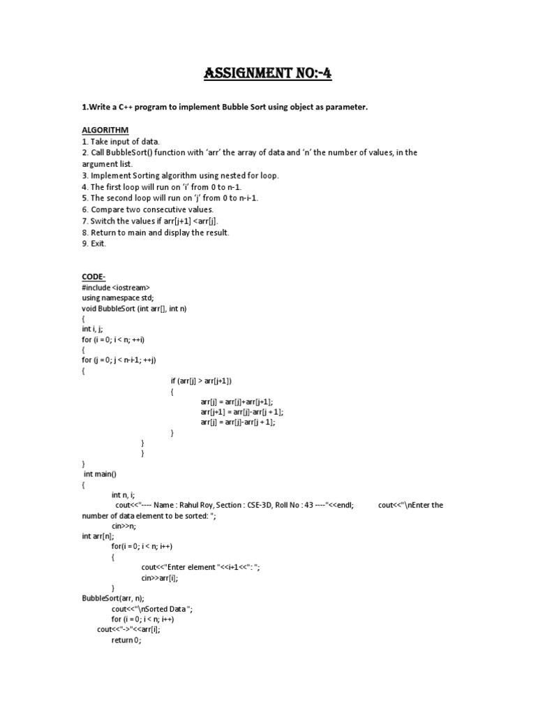 Software Engineering With C++ | PDF | Array Data Structure | Algorithms ...