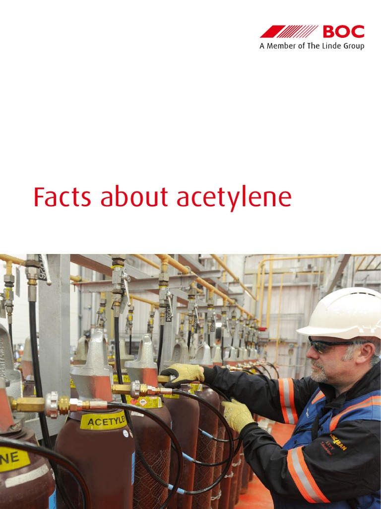 Facts About Acetylene | PDF | Valve | Chemical Process Engineering