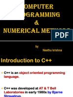 Introduction To C++