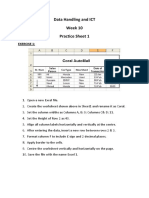 Week 10 Worksheet - Excel Basics
