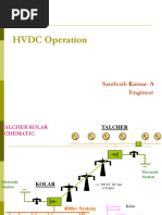 HVDC Operation: Santhosh Kumar. A Engineer