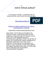 Jésus, Est-Il Divus Julius?