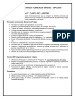 El Contrato de Trabajo y La Relación Empleado