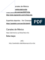 Lista con Canales de México.docx