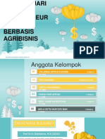 Mempelajari Resiko Entrepeneur Lokal Berbasis Agribisnis